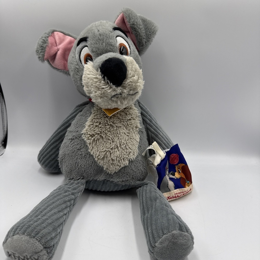 Scentsy Disney Lady and The Tramp Buddy The Tramp PlushwScentPack Stuffed Animal